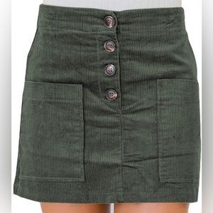 Women’s high waisted mini skirt
